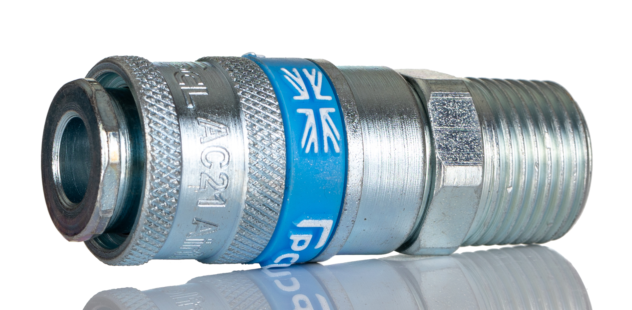 ac21jm PCL Steel Pneumatic Quick Connect Coupling Male R Single Action