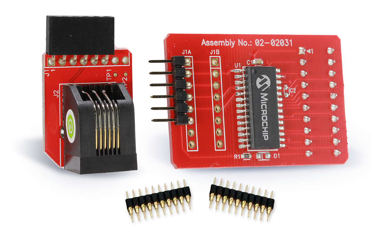 Microchip PIC16F1459-ICE Processor Extension Pak MCU Add On Board AC244053