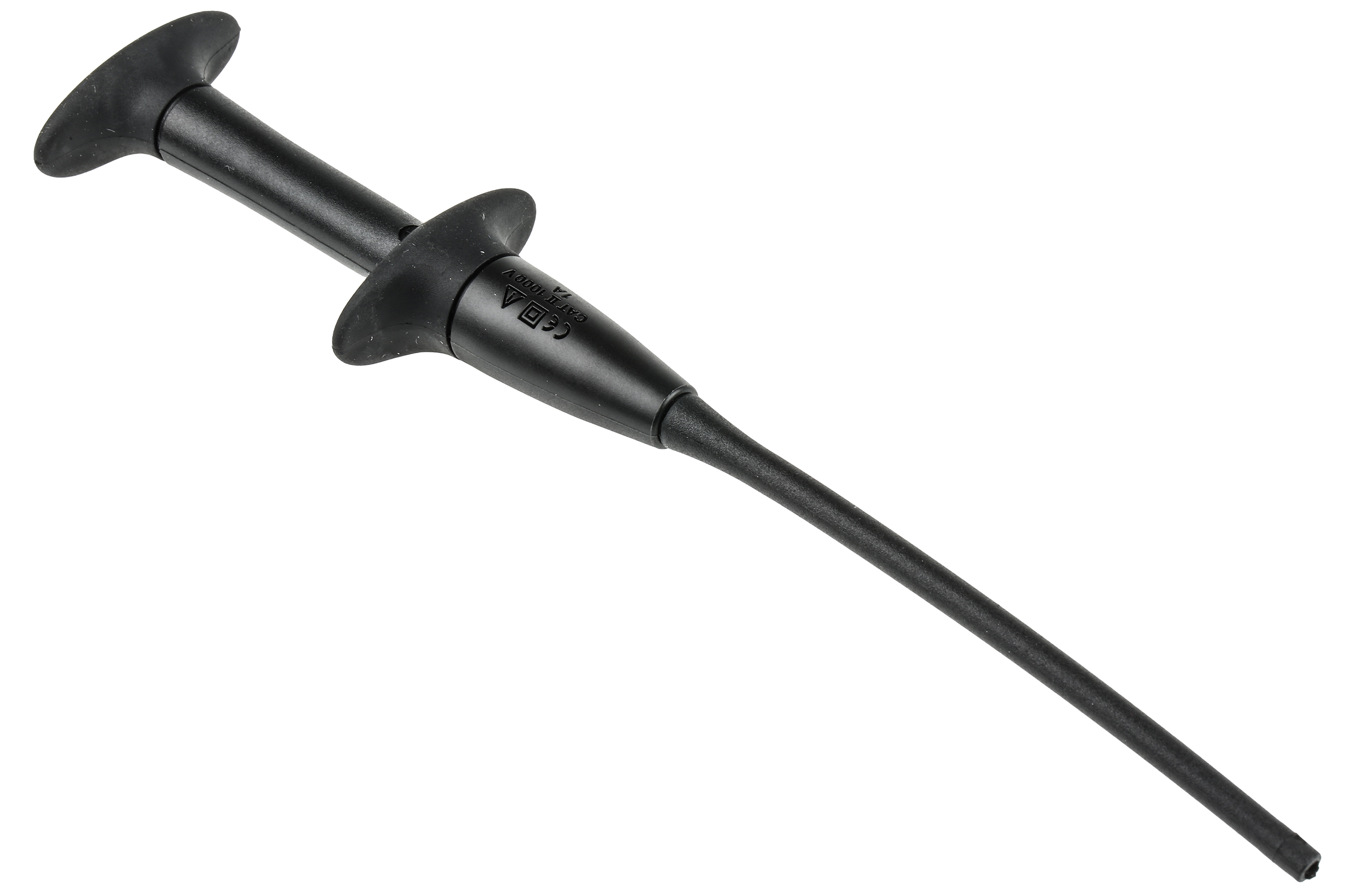 ac283a Fluke Red, Black Grabber Clip, 5 mm Tip, 1 kV, 1A, 114 mm Socket
