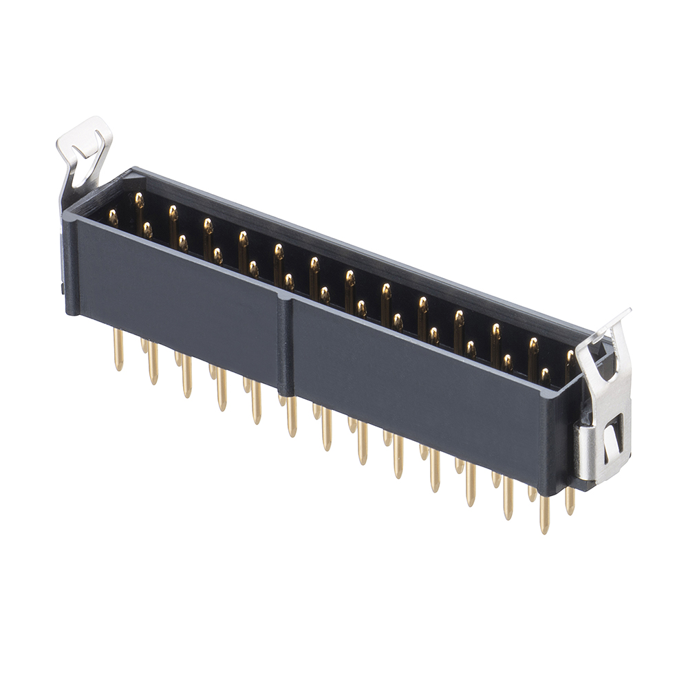 HARWIN M80 Series Vertical PCB Mount PCB Socket, 26-Contact, 2-Row, 2mm Pitch, Crimp Termination