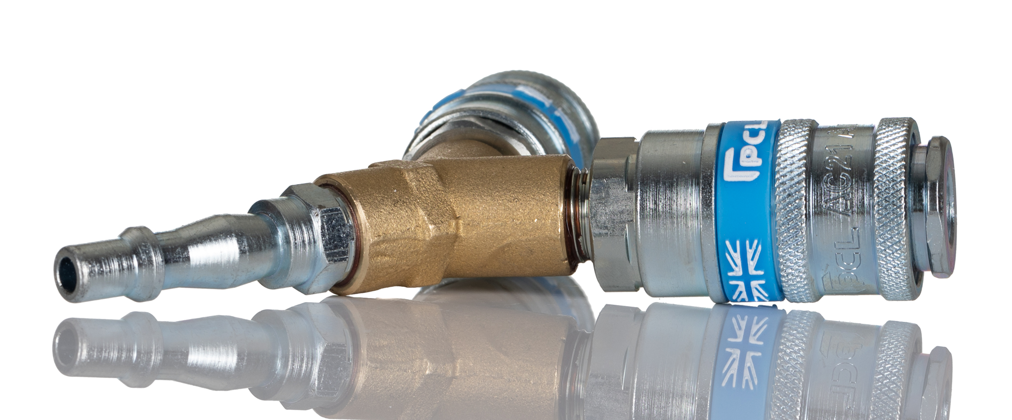 ac6103 PCL Steel Pneumatic Quick Connect Coupling Male/Female Single Action