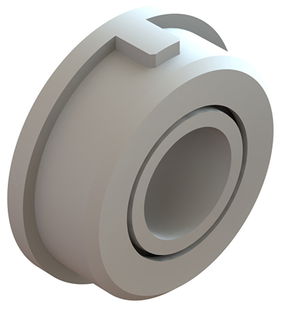 BNL AC686FZZK/4N/D 1 Row Ball Bearing - 6 mm ID, 13 mm OD