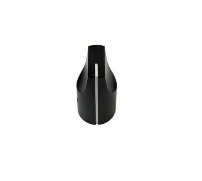 Vishay 12.7 mm Knob Diameter Black Potentiometer Knob for 6 mm Shaft Round Shaft