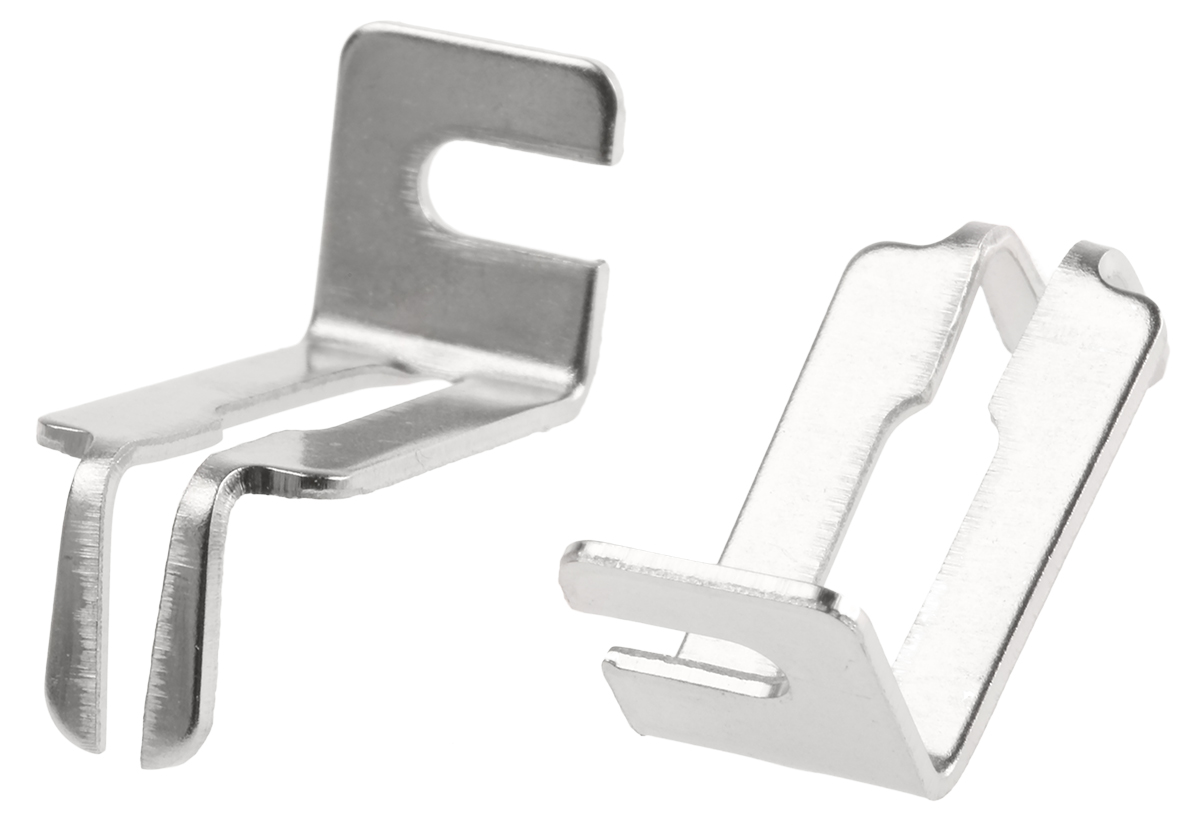 Vishay Resistor Mounting Bracket, For Use With Wirewound Resistors Equipped With AN Collars Suitable for RW - RA - RSSD