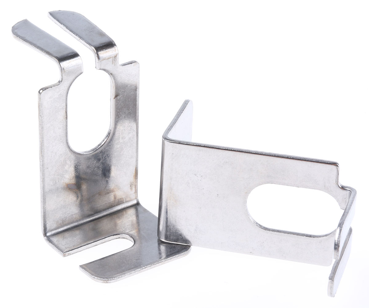 Vishay Resistor Mounting Bracket, For Use With Wirewound Resistors Equipped With AN Collars (RW,RA,RSSD,RSO)