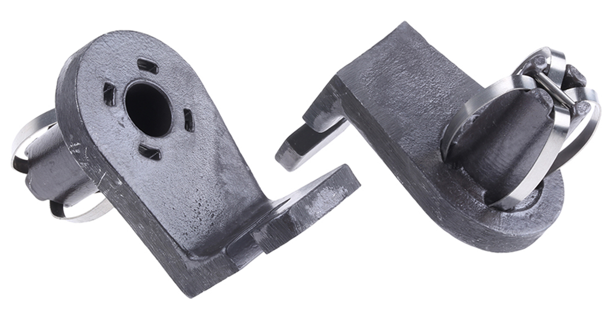 Vishay ACCRF2EZ Resistor Mounting Bracket, For Use With Wirewound Resistors Equipped With AN Collars (RW,RA,RSSD,RSO)