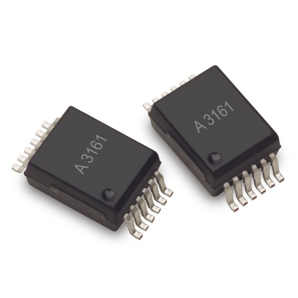 Broadcom ACFL-3161-000E DC Input Optocoupler, Surface Mount, 12-Pin SSO