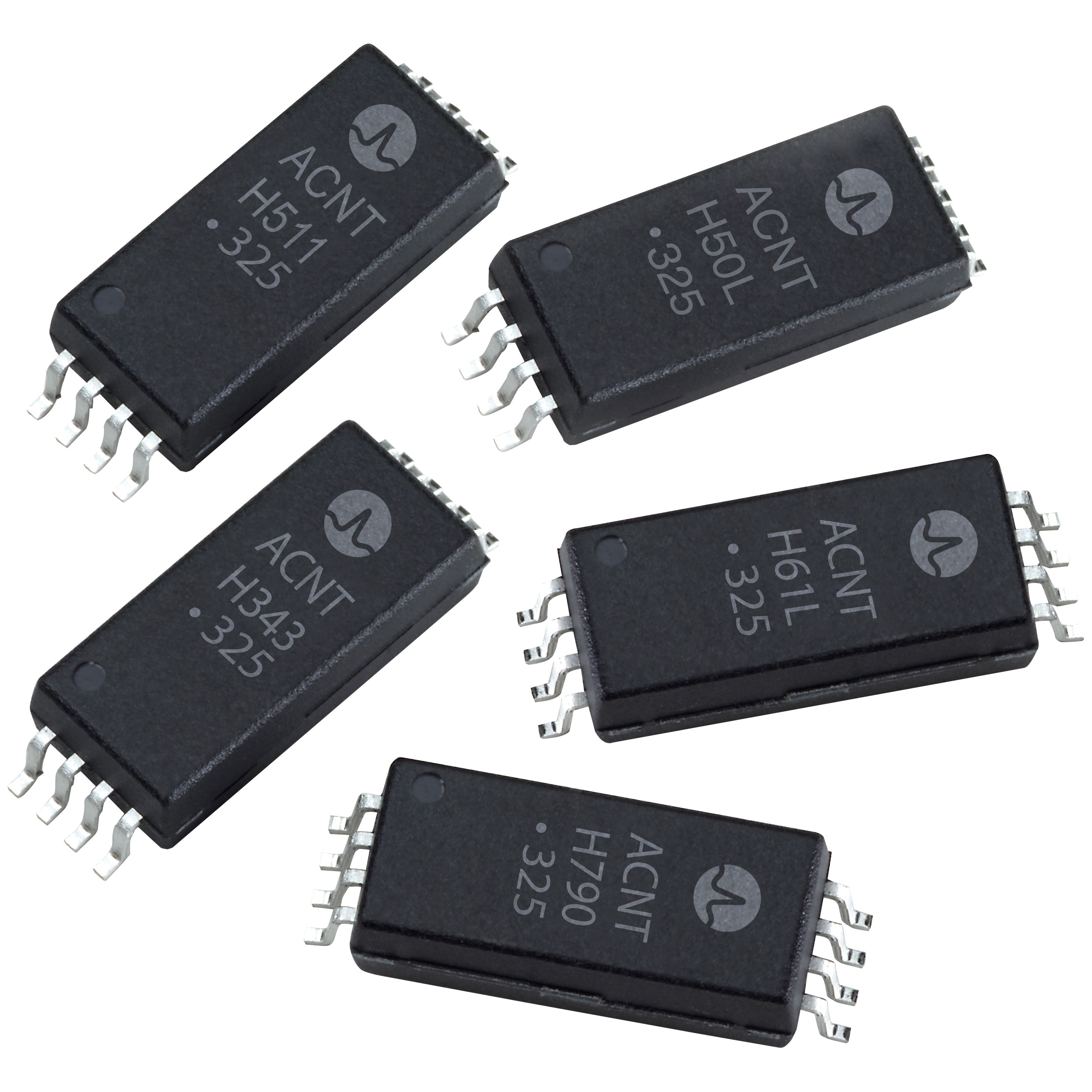 Broadcom ACNT-H87A-500E Optocoupler, Surface Mount, 8-Pin