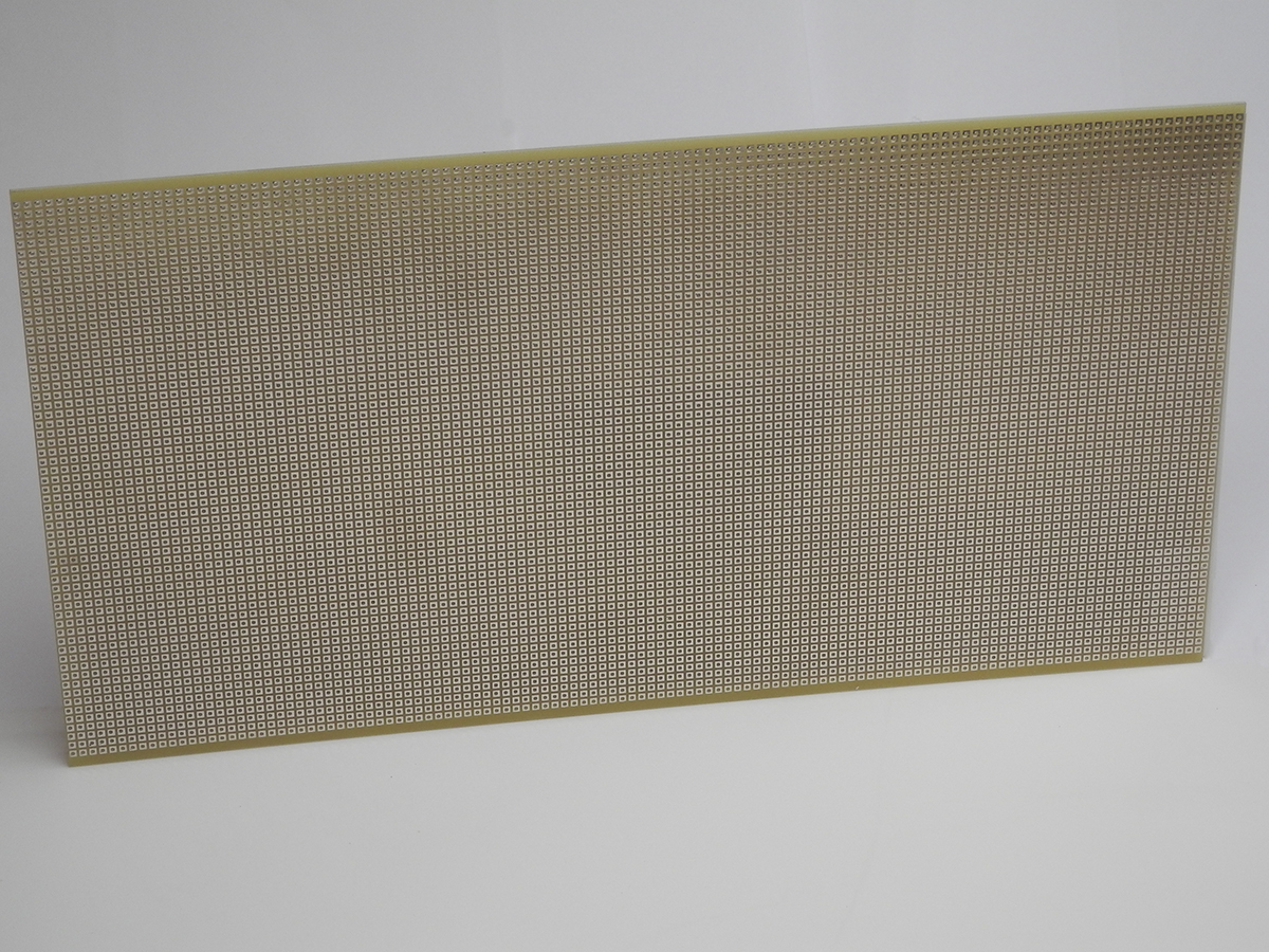CIF 1 Matrix Board FR2 1 mm Holes, 2.54 mm Pitch, 100 mm 100mm