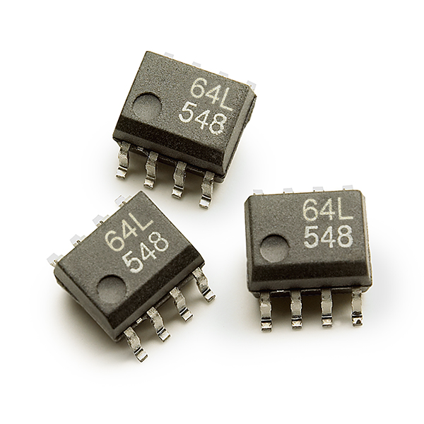 Broadcom ACPL-064L-500E AC/DC Input 2-Channel Optocoupler, Surface Mount, 8-Pin SO