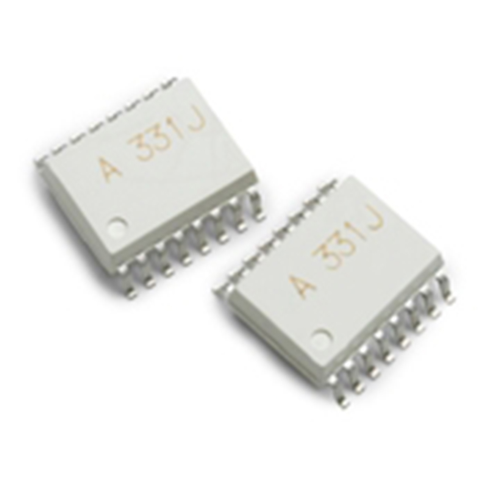 Broadcom ACPL-331J-000E 2-Channel Optocoupler, Surface Mount, 16-Pin SOIC