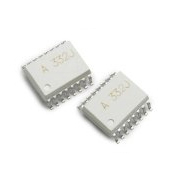 Broadcom ACPL-332J-500E 2-Channel Optocoupler, Surface Mount, 16-Pin SO