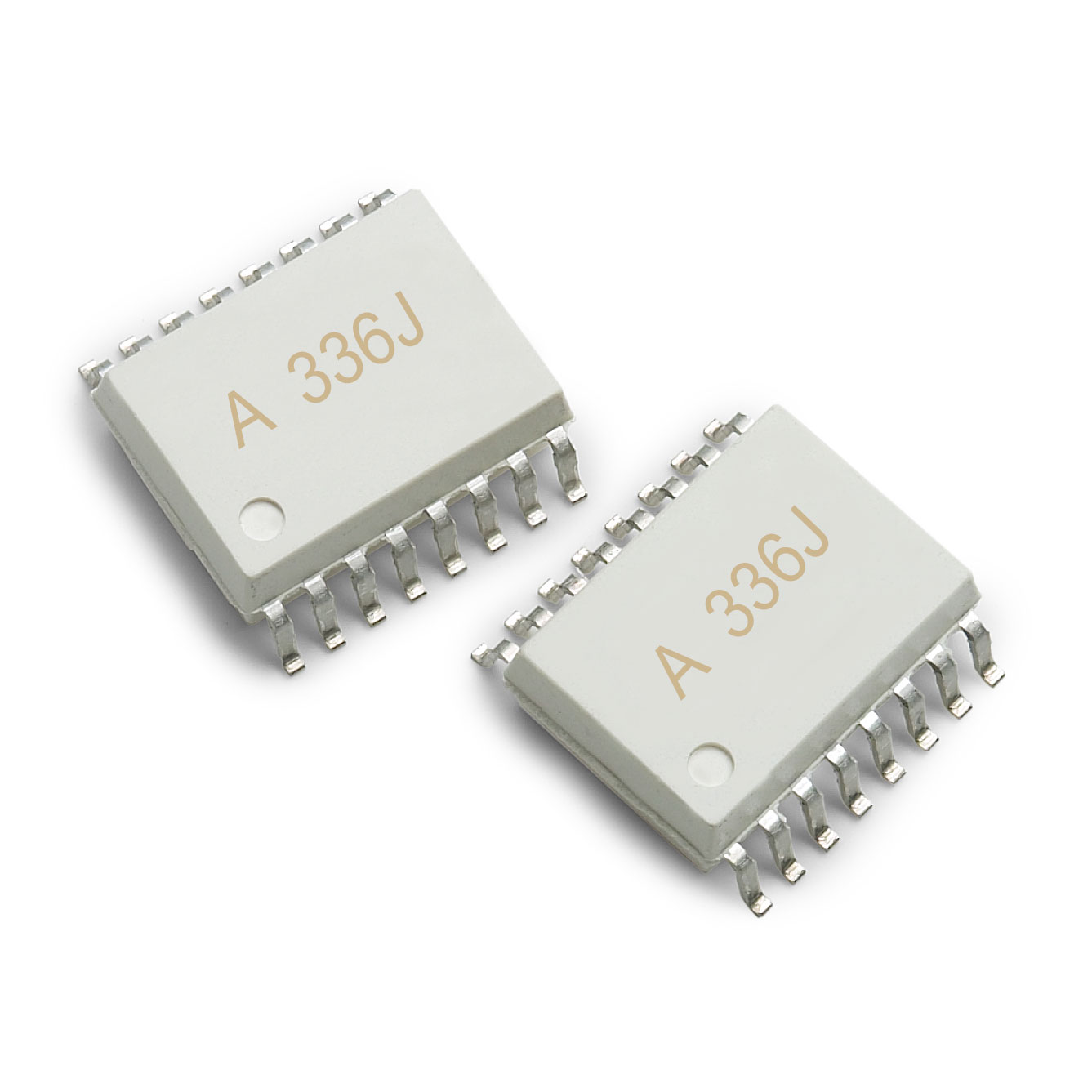 Broadcom ACPL-336J-500E DC Input Optocoupler, Surface Mount, 16-Pin SO