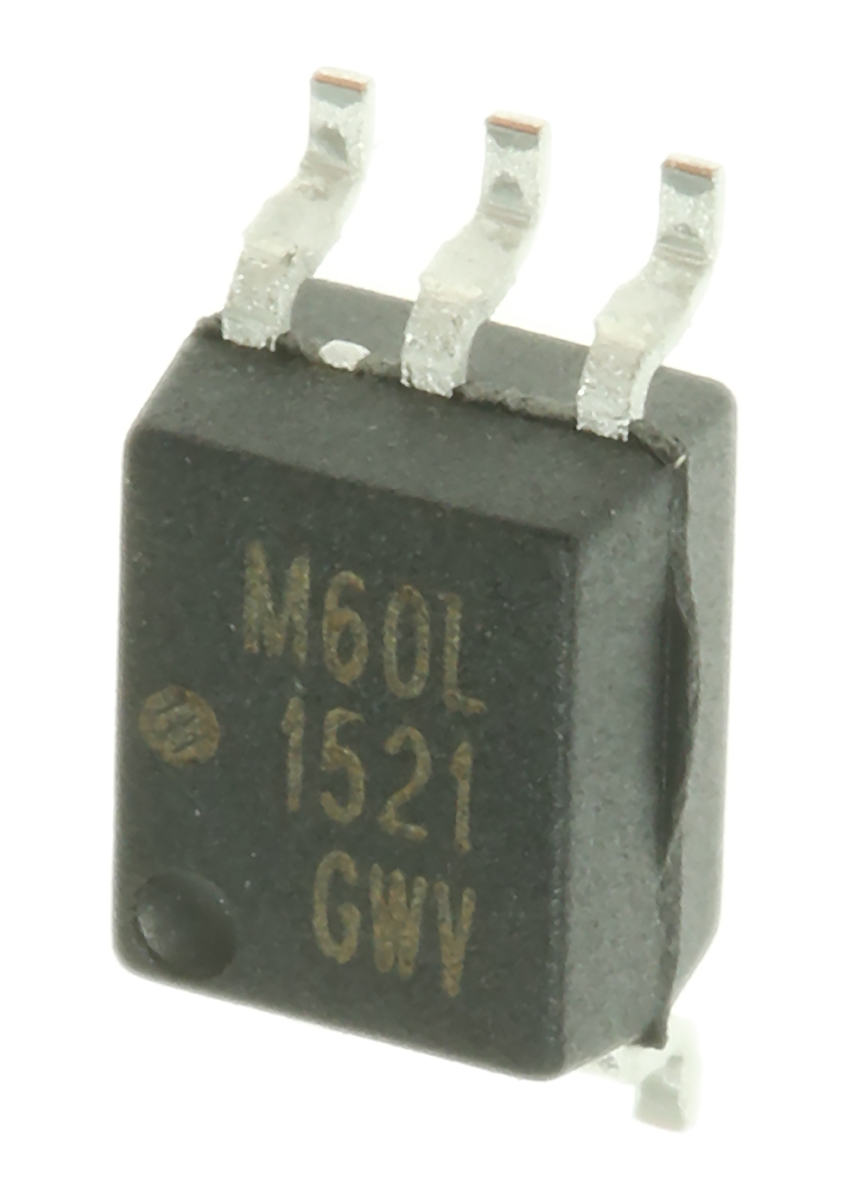 Broadcom ACPL-M60L-000E DC Input Optocoupler, Surface Mount, 5-Pin SOIC