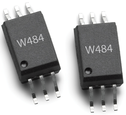 Broadcom ACPL-W484-000E DC Input Optocoupler, Surface Mount, 6-Pin SOIC
