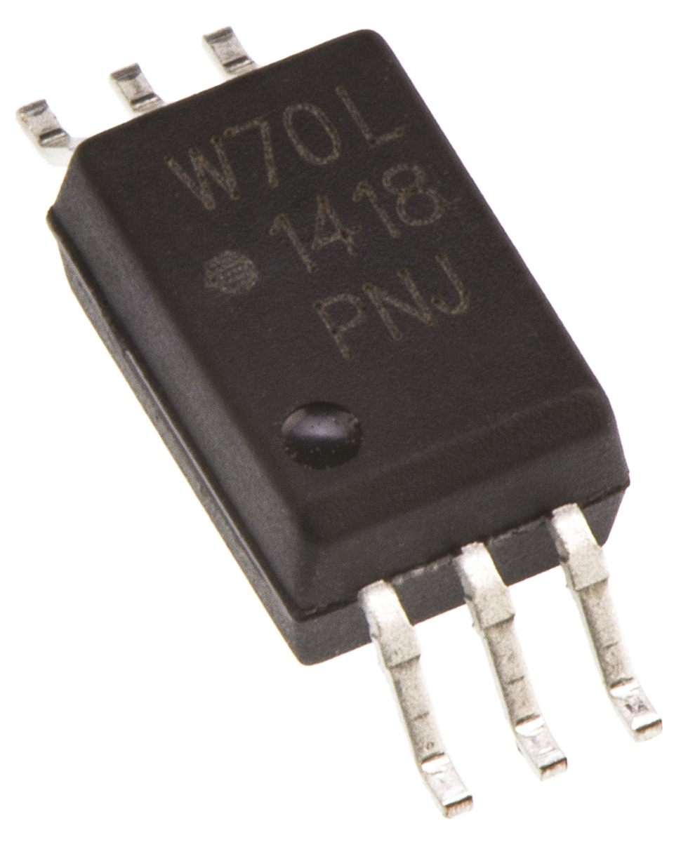 Broadcom ACPL-W70L-000E DC Input Optocoupler, Surface Mount, 6-Pin SO