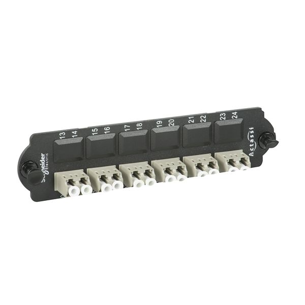 Schneider Electric ACTFM1UF2LC6PMM LC Multimode Duplex Fibre Optic Adapter
