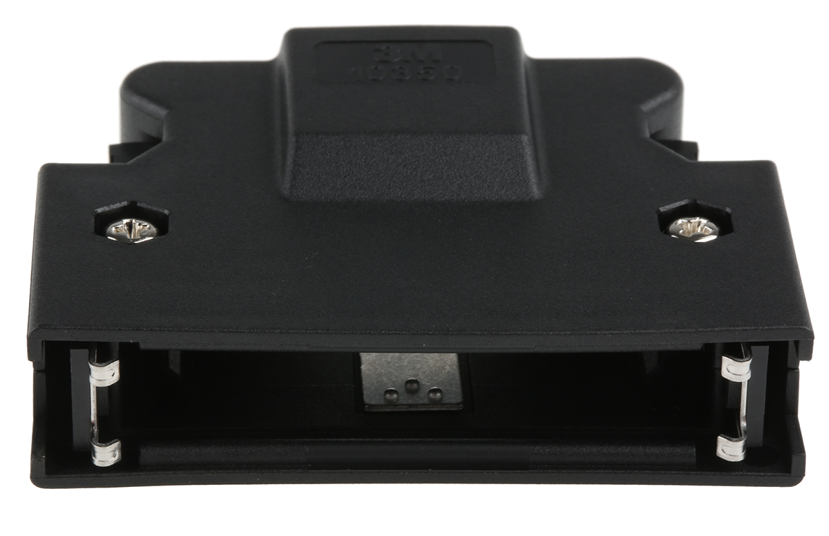 10350-52f0-008 3M 103 Series PBT D Sub Backshell, 50 Way, Strain Relief