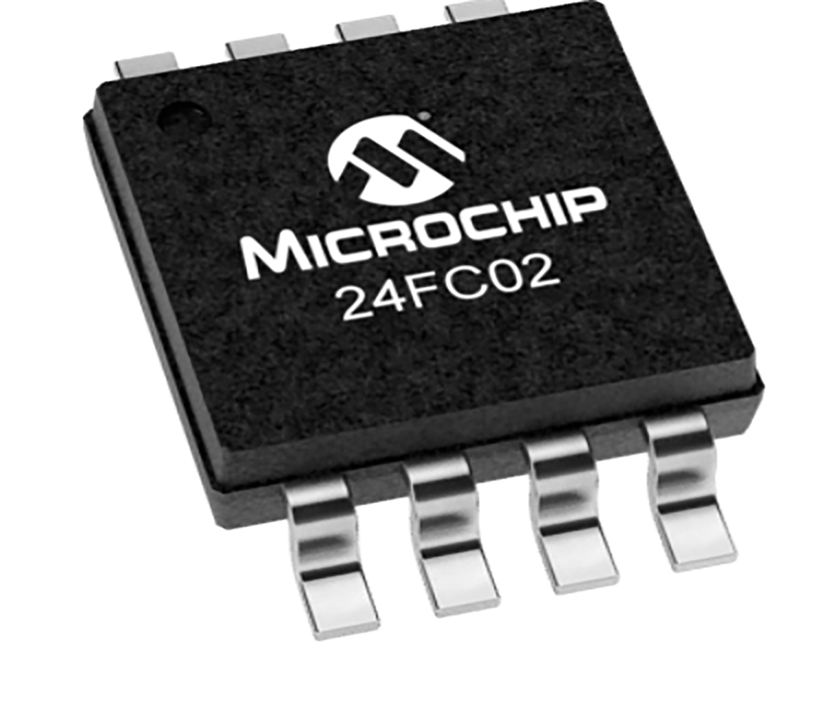 Microchip 24FC02-I/MS,  2 kB EEPROM,  3500 ns 8-Pin MSOP Serial-2 Wire