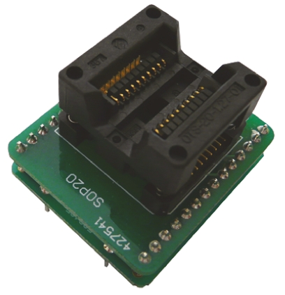 Seeit ADA-SO20-200 Chip Programming Adapter Socket Adapter for M25P80, M25P40, AT25128, AT25256