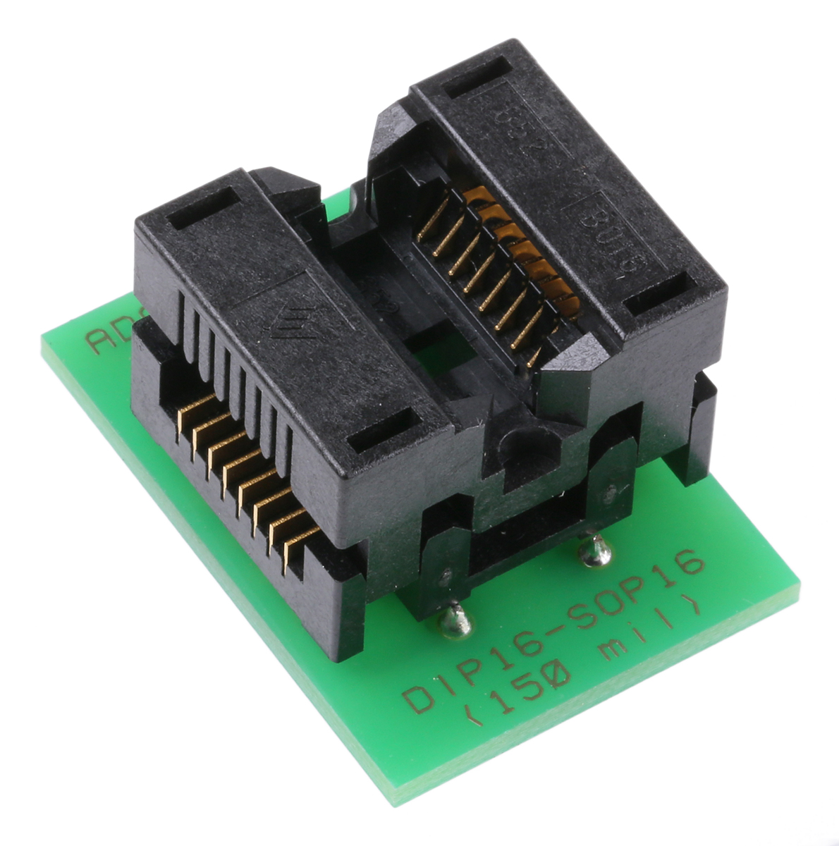 Seeit Surface Mount 1.27 mm Pitch Test & Burn-in Socket, DIP to SOIC