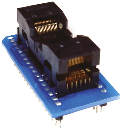 Seeit Surface Mount 1.27 mm Pitch Test & Burn-in Socket, DIP to TSOP