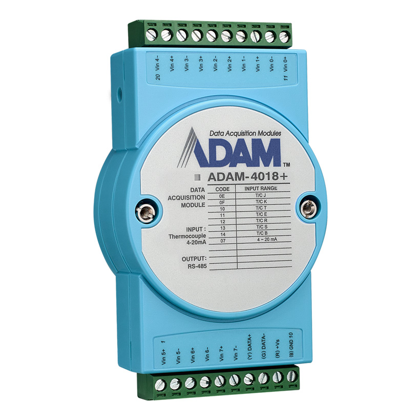 Advantech PLC I/O Module ADAM Analogue, Thermocouple 30V dc