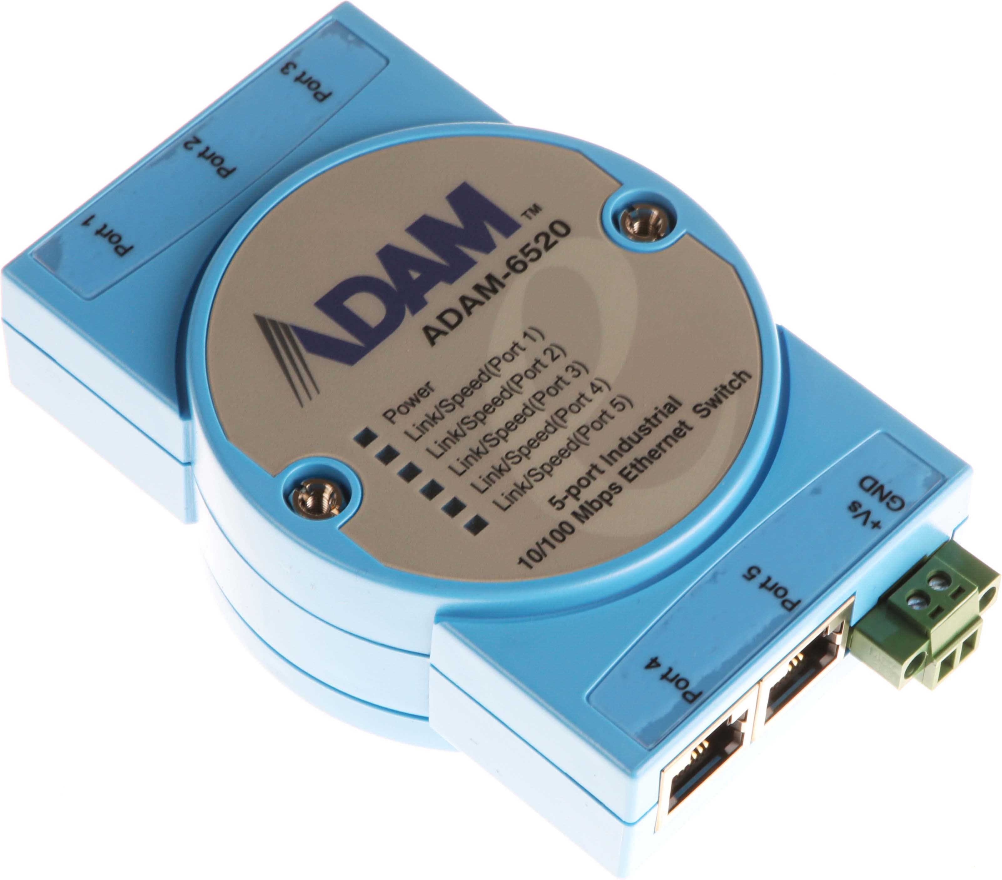adam-6520 Advantech 5 Port Network Switch