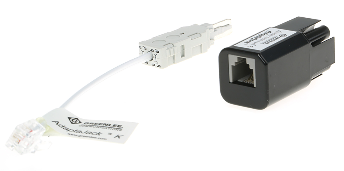 Tempo RJ11 to Krone Plug Adapter for Telecom Networks