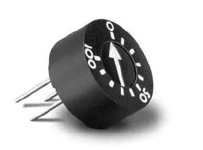 100kΩ, Through Hole Trimmer Potentiometer 1W Top Adjust TT ElectronicsBI, 93