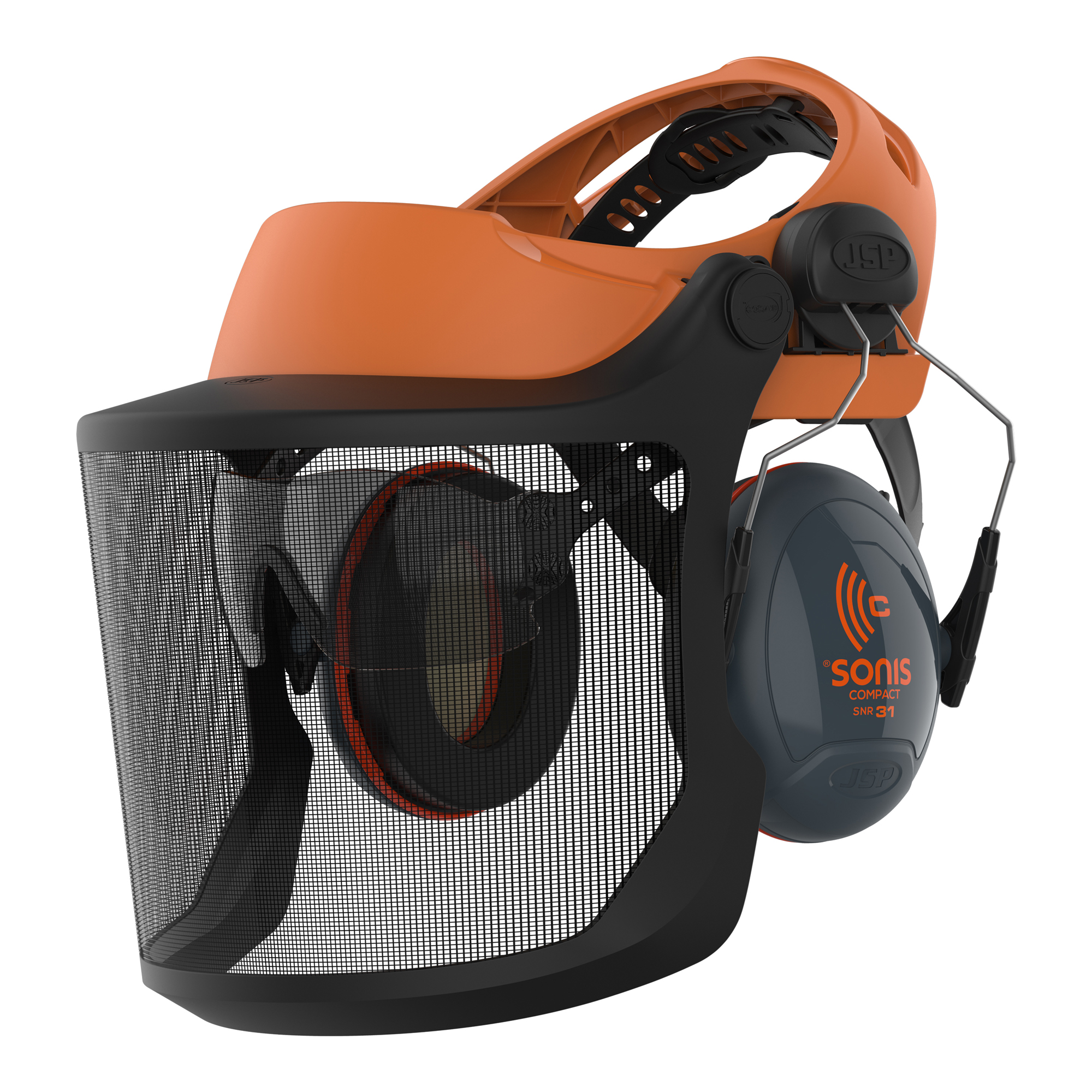 JSP Clear ABS (Helmet) Brow Guard with Brow Guard, Resistant To Impact Resistant