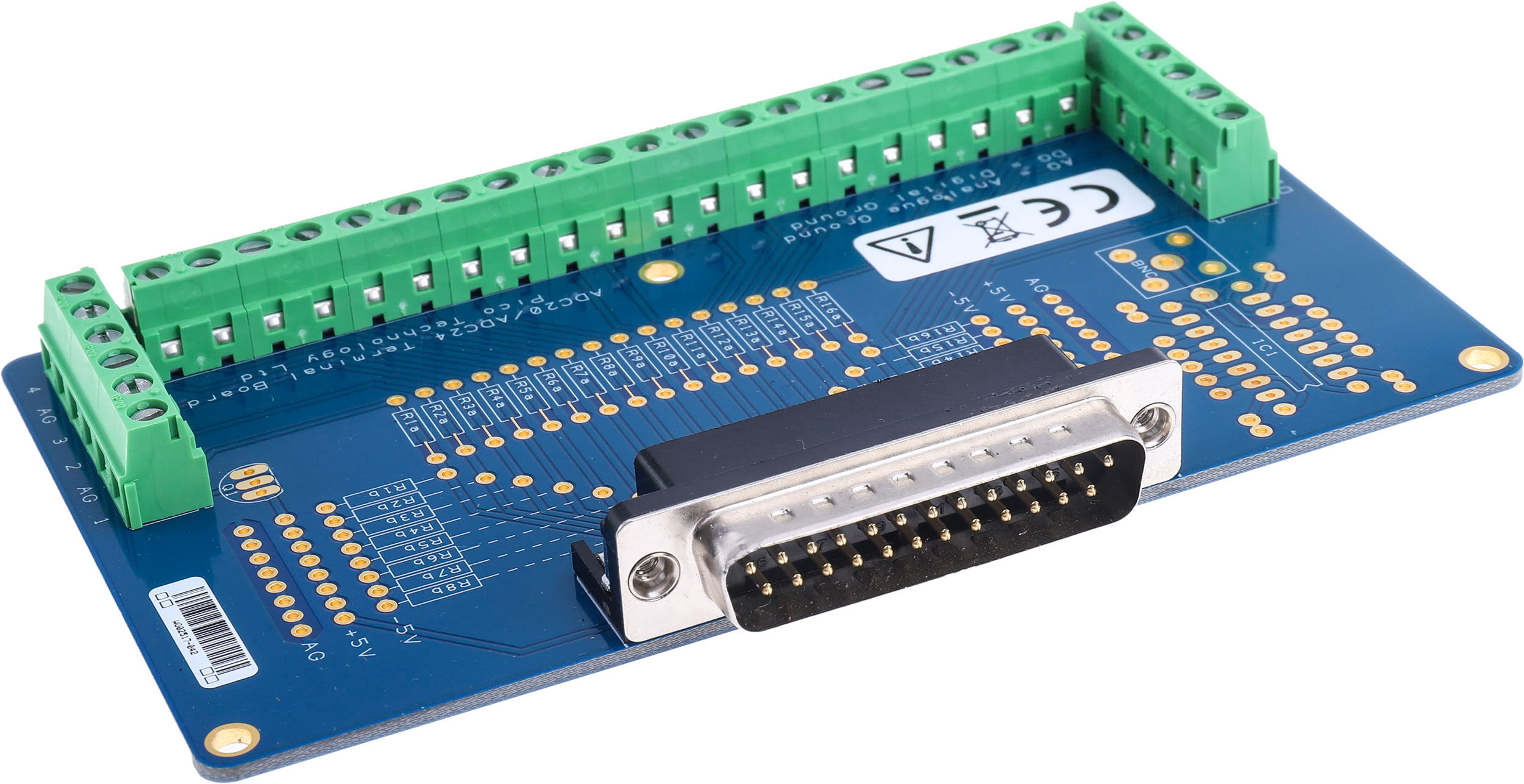 adc-20-term Pico Technology ADC-20 & TERM Voltage Data Logger, USB 2.0, USB 1.1, 8 Channel