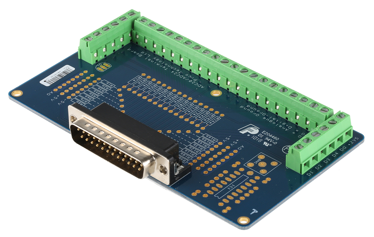 adc-24-term Pico Technology ADC-24 & TERM Voltage Data Logger, USB 1.1, USB 2.0, 8 Channel