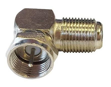 RF Solutions Right Angle 50 Ω RF Adapter Female Male