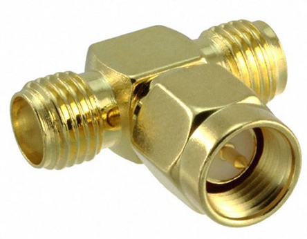 RF Solutions Right Angle 50 Ω RF Adapter 3GHz Male Female