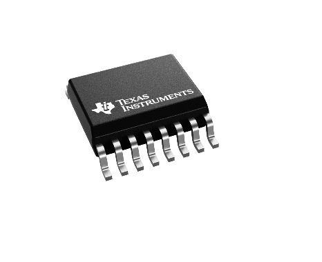 Texas Instruments Capacitive Touch Screen Controller, 12 bit 125 kHz Serial-4 Wire Data Converter Ics 4 Wire, 16-Pin