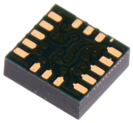 Analog Devices 3 Axis Surface Digital MEMS Accelerometer 1.7 V 2.75V, I2C/SPI, LGA, 16-Pin