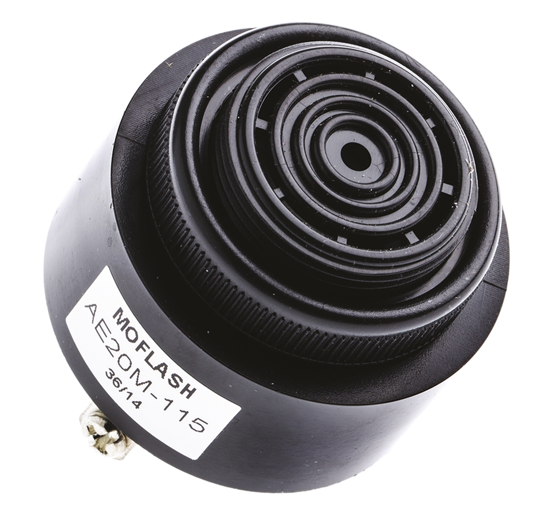 Moflash AE20M Series Buzzer Panel, IP55, AC 240V, 2-Tone 95 dB @ 1m