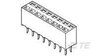 TE Connectivity AMPMODU Series Vertical PCB PCB Header, 4 Contact(s), 2.54 mm Pitch, 2 Row, Unshrouded