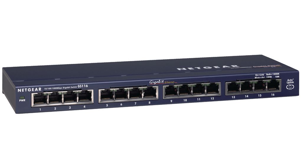 gs116ge Netgear GS116GE, Unmanaged 16 Port Ethernet Switch