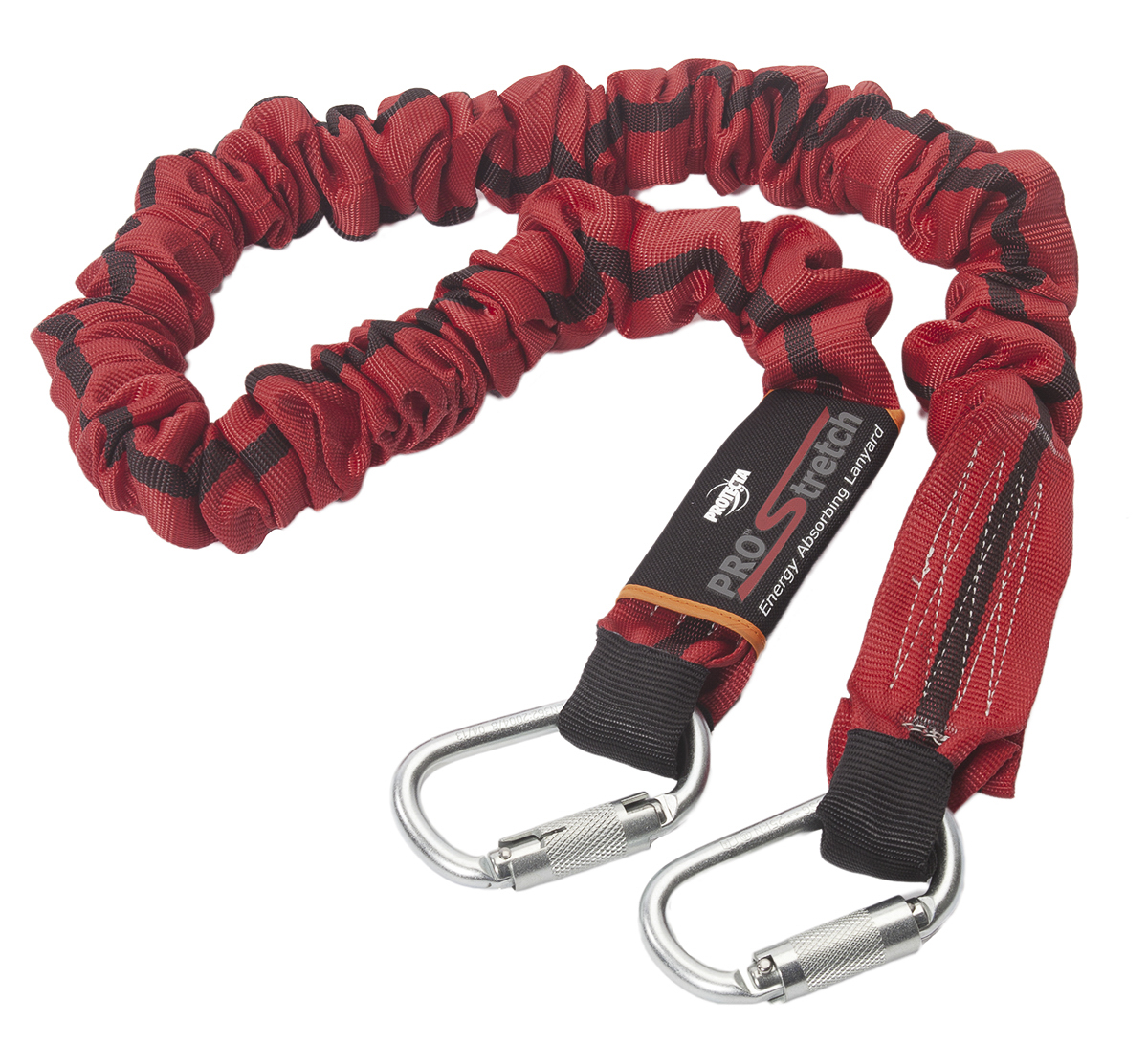 Protecta 2 m Fall Arrest Shock Absorbing Lanyard Twist Lock Carabiner Single