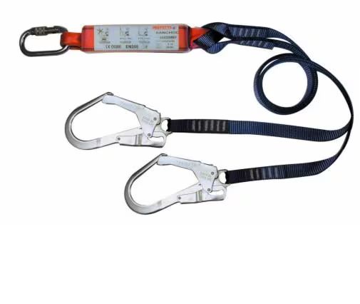 ae5220waa Protecta 2 m Fall Arrest Shock Absorbing Lanyard Screw Carabiner Single
