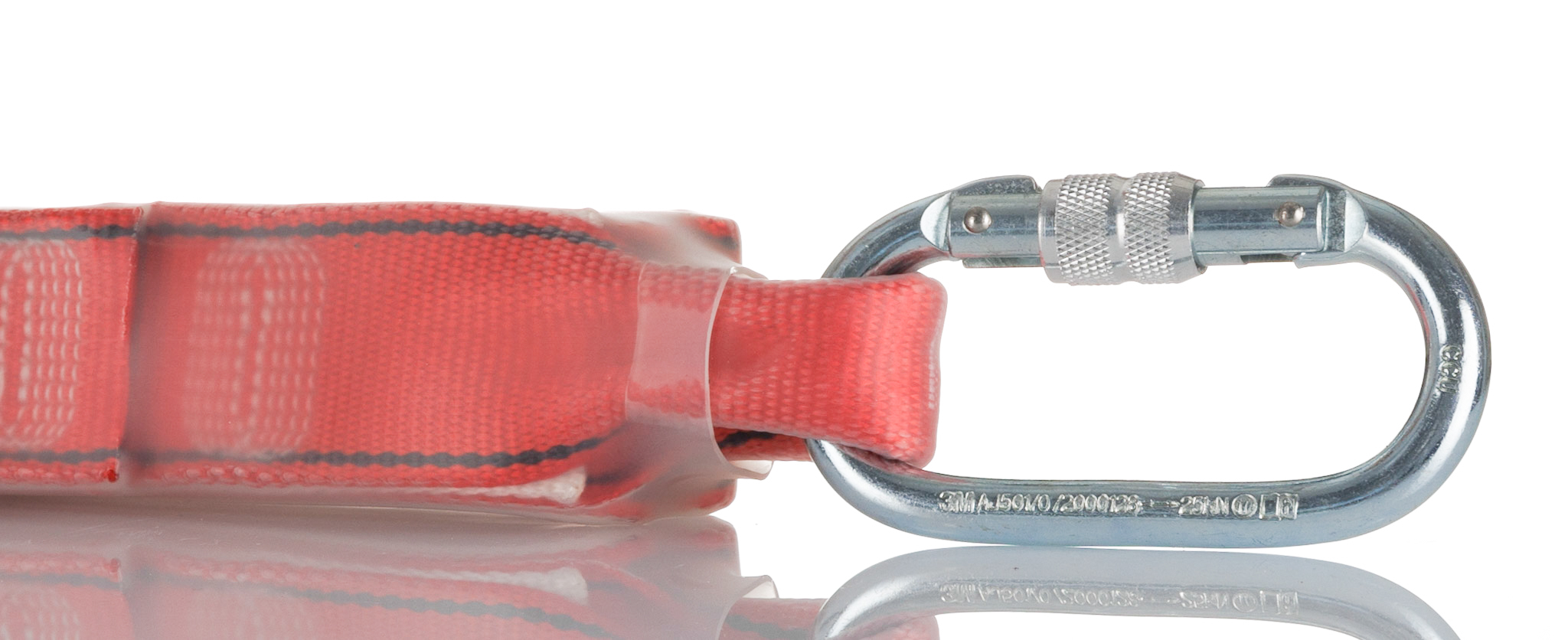 ae5315waa Protecta 1.5 m Fall Arrest Shock Absorbing Lanyard Screw Carabiner Twin