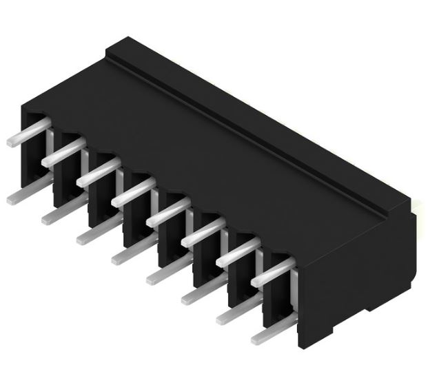 Weidmuller LSF Series PCB Terminal Block, 8-Contact, 3.81mm Pitch, Surface Mount, 1-Row, Through Hole Termination