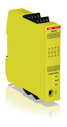ABB Jokab 24 V dc Safety Relay 3 Channels with 4 Safety Contacts and 3NO/NC Auxilary Contact