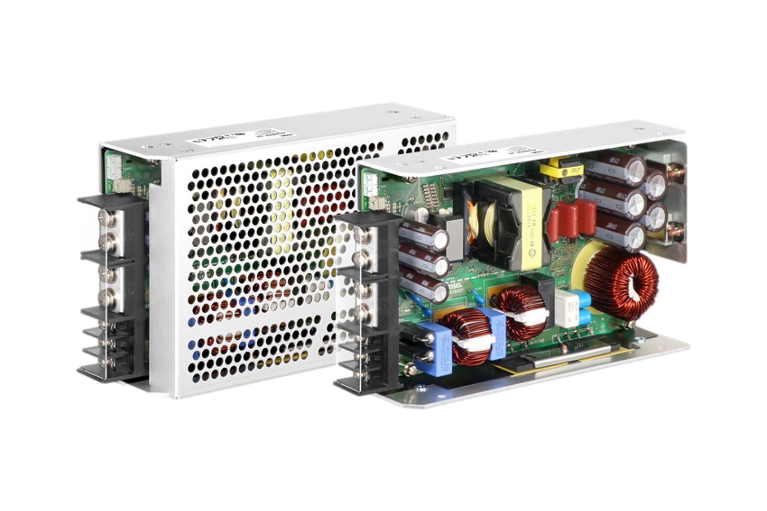 Cosel Switching Power Supply, AEA800F-48-R3N 52.8V, 6.6A, 800 W, Input 85V to  264V ac