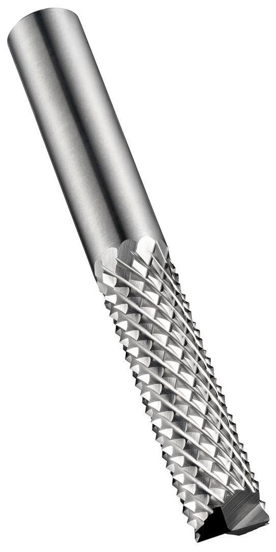 Dormer P844 Series Solid Carbide Diamond Core, 6mm Diameter, 63 mm Overall