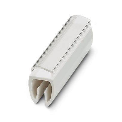 Phoenix Contact PATO Clip On Cable Marker Carrier, Clear, Pre-printed "Unlabeled", 2.8 → 4.4mm Cable, for