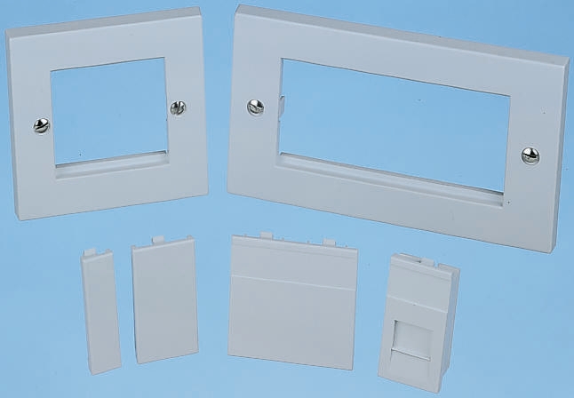 Brand-Rex Cat5 2 Way Face Plate