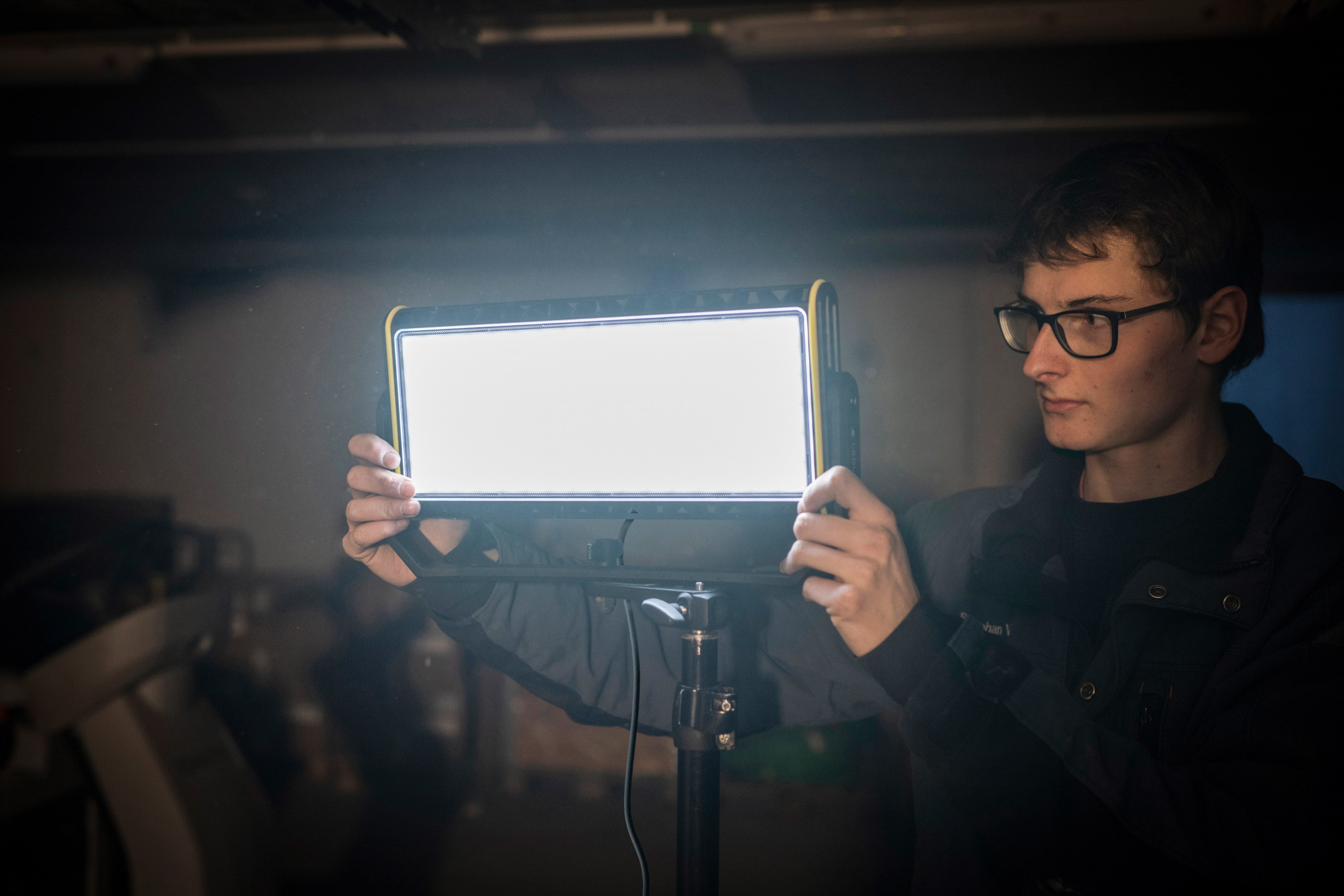 af12c-work LEDLENSER AF12C Floodlight, 96 LED, 75 W Black, 8000 lm, IP67, 240V